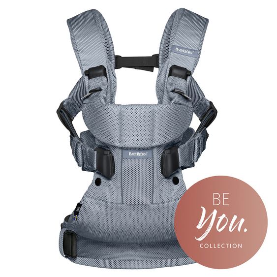 BabyBjörn Babytrage One Air Mesh Be You - Dämmerblau