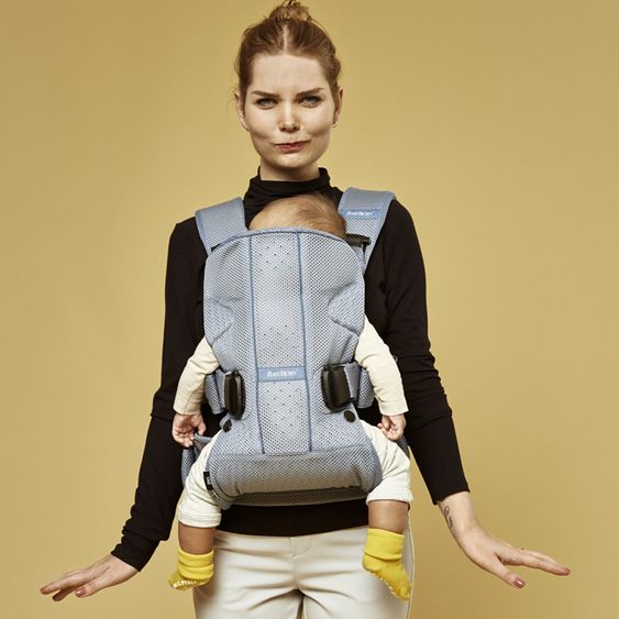 BabyBjörn Babytrage One Air Mesh Be You - Dämmerblau