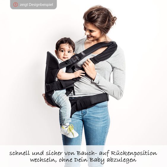 BabyBjörn Babytrage One Air Mesh Be You - Dämmerblau