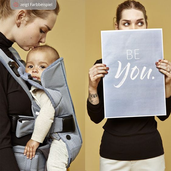 BabyBjörn Babytrage One Air Mesh Be You - Marineblau