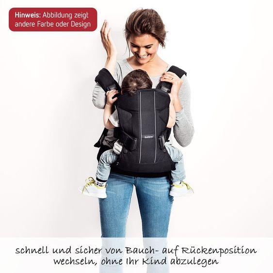 BabyBjörn Babytrage One Air Mesh Ergonomic Edition - Schwarz