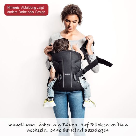 BabyBjörn Babytrage One Air Mesh Ergonomic Edition - Schwarz