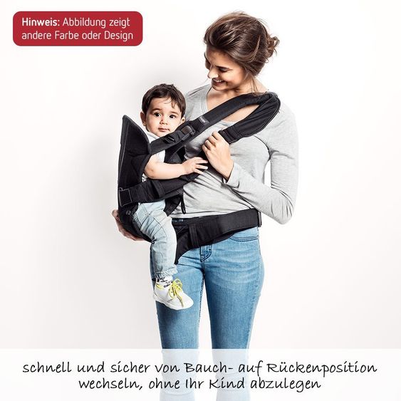 BabyBjörn Babytrage One Air Mesh Ergonomic Edition - Schwarz