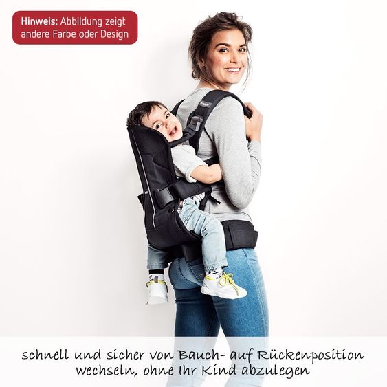 BabyBjörn Babytrage One Air Mesh Ergonomic Edition - Schwarz