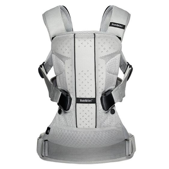 BabyBjörn Marsupio One Air Mesh Edizione Ergonomica - Argento