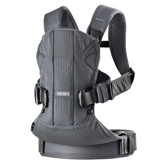 BabyBjörn Babytrage One Air Mesh Neue Version - Anthrazitgrau