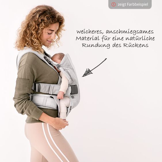 BabyBjörn Babytrage One Air Mesh Neue Version - Anthrazitgrau