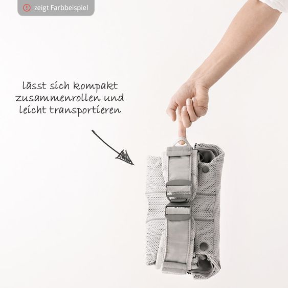 BabyBjörn Babytrage One Air Mesh Neue Version - Anthrazitgrau