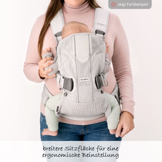BabyBjörn Babytrage One Air Mesh Neue Version - Anthrazitgrau