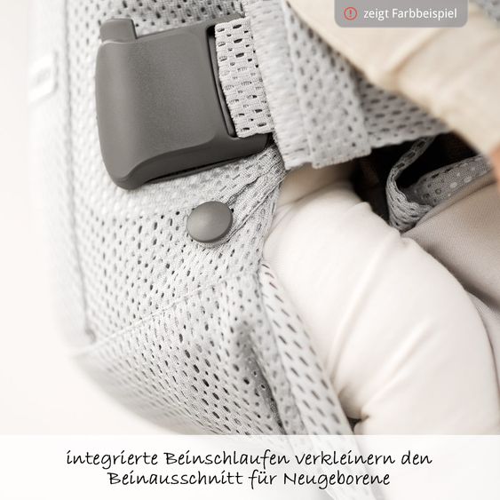 BabyBjörn Babytrage One Air Mesh Neue Version - Anthrazitgrau