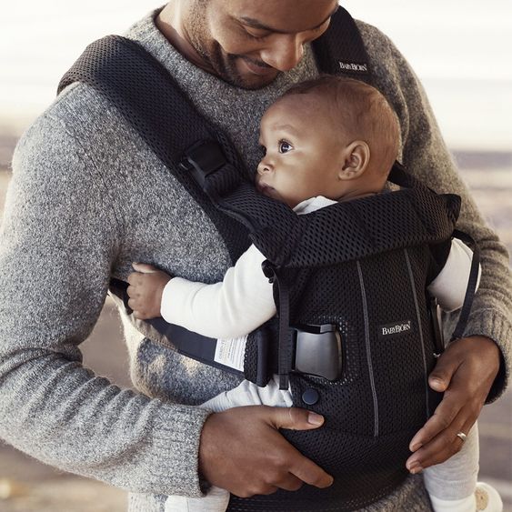 BabyBjörn Babytrage One Air Mesh Neue Version - Schwarz