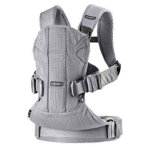 BabyBjörn Babytrage One Air Mesh Neue Version - Silber