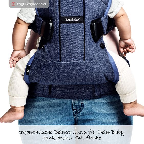 BabyBjörn Babytrage One Cotton Mix Be You - Terrakotta Pink