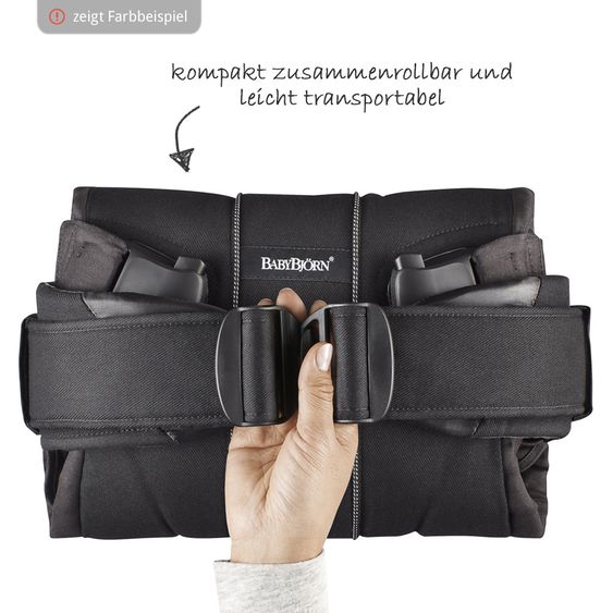 BabyBjörn Babytrage One Cotton Mix Ergonomic - Jeans - Mitternachtsblau