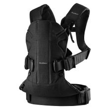 Babytrage One Cotton Mix Neue Version - Schwarz