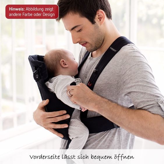 BabyBjörn Babytrage Original Cotton - Dunkelblau