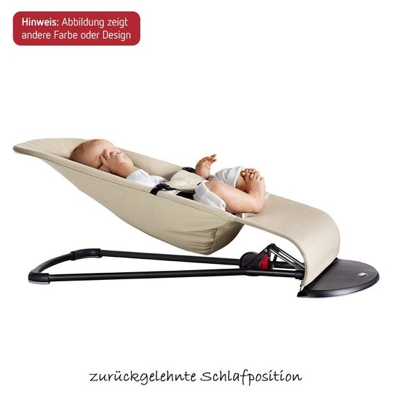 BabyBjörn Babywippe Balance Soft Cotton Jersey - Dunkelgrau Grau