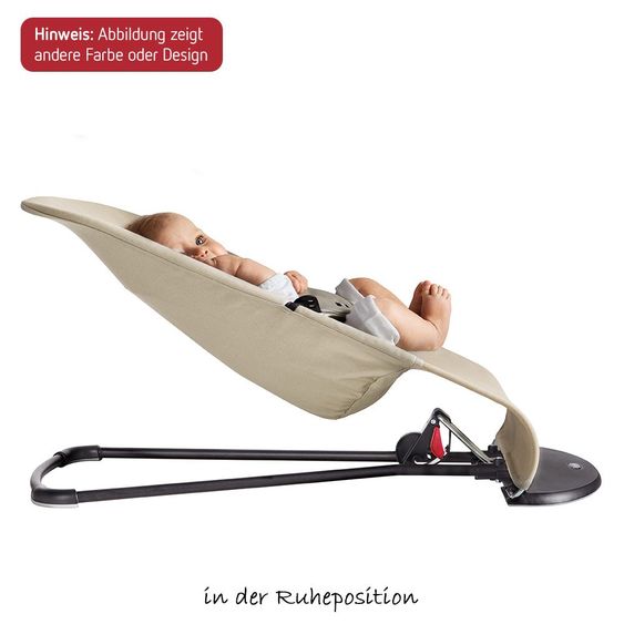 BabyBjörn Babywippe Balance Soft Mesh - Silber Weiß