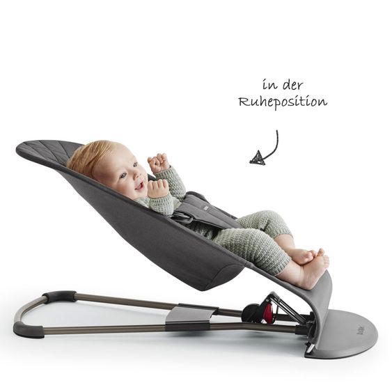 BabyBjörn Babywippe Bliss Cotton - Anthrazit