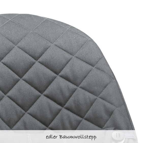 BabyBjörn Babywippe Bliss Cotton - Anthrazit
