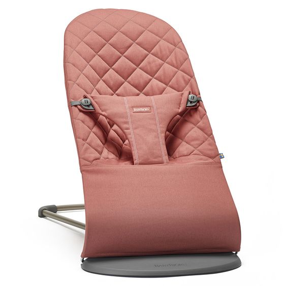 BabyBjörn Babywippe Bliss Cotton Be You - Terrakotta Pink