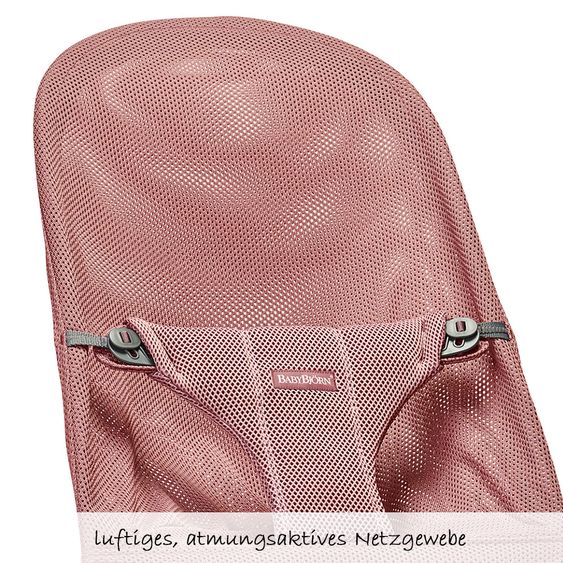 BabyBjörn Babywippe Bliss Mesh Baby Power - Vintagerosa