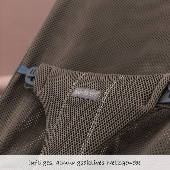 BabyBjörn Babywippe Bliss Mesh - Schokoladenbraun