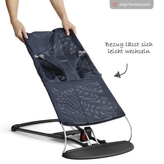 BabyBjörn Sitzbezug Bliss Mesh - Anthrazit