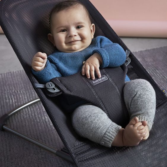 BabyBjörn Sitzbezug Bliss Mesh - Anthrazit