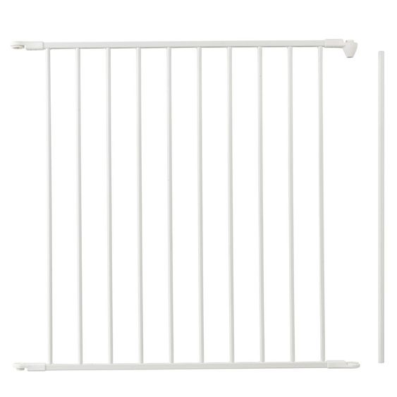 BabyDan Verlängerung für Schutzgitter für Flex M / L / XL 72 cm - Weiß