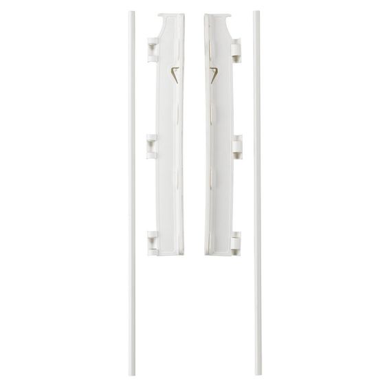 BabyDan Wandmontage-Set für Schutzgitter Flex M / L  / XL - Weiß