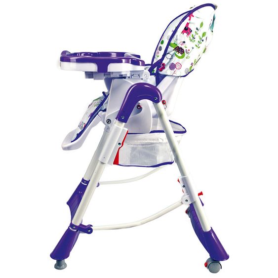 Babygo Hochstuhl Tower Jungle - Violet