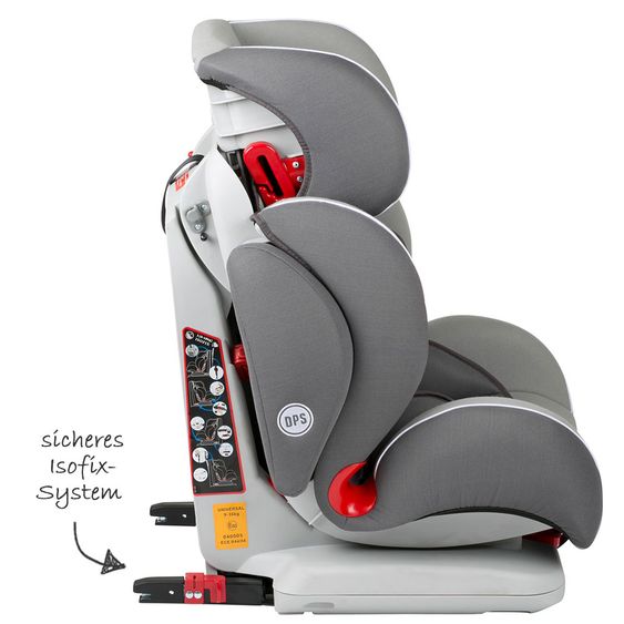 Babygo Kindersitz Sira-Isofix - Anthrazit