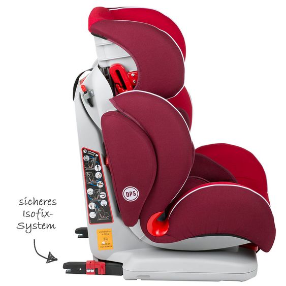 Babygo Kindersitz Sira-Isofix - Bordeaux