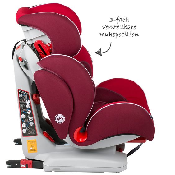 Babygo Kindersitz Sira-Isofix - Bordeaux