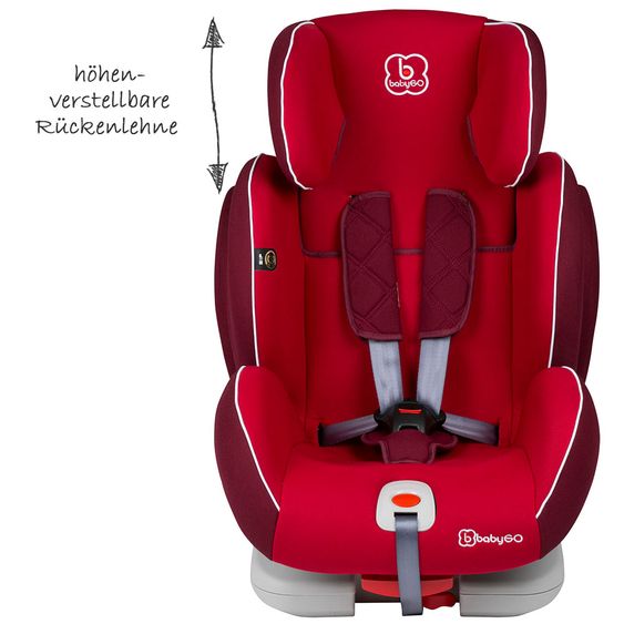 Babygo Kindersitz Sira-Isofix - Bordeaux