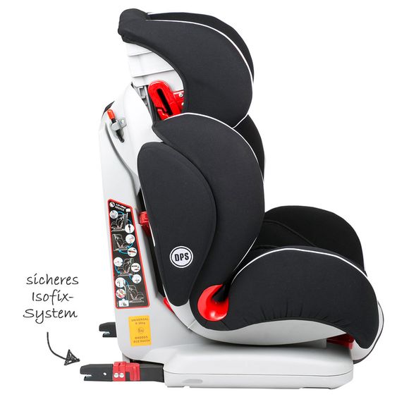 Babygo Kindersitz Sira-Isofix - Schwarz