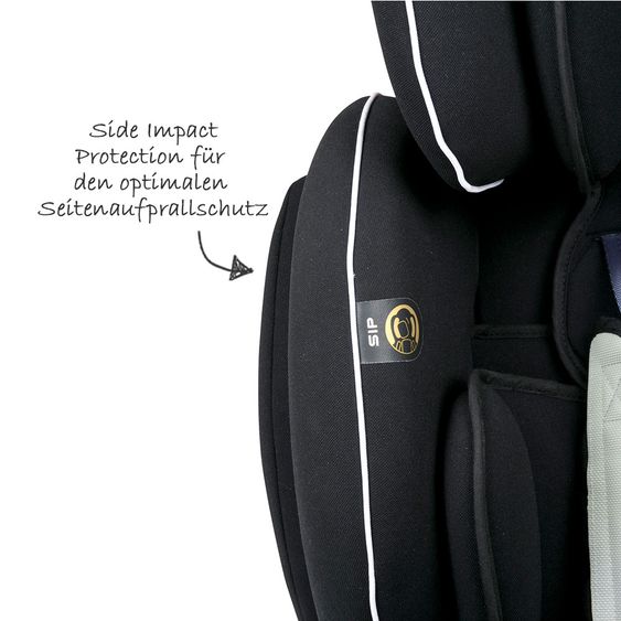 Babygo Kindersitz Sira-Isofix - Schwarz