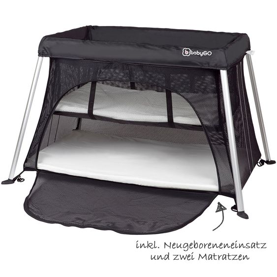 Babygo Reisebett Dreams - Schwarz