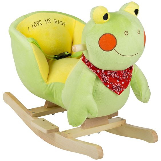 Babygo Sound-Schaukeltier Frosch - Grün