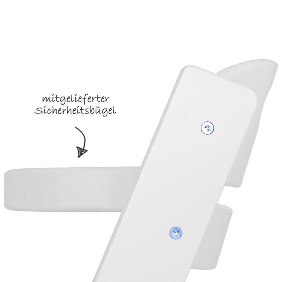 Babygo Treppen-Hochstuhl Family XL - Weiß