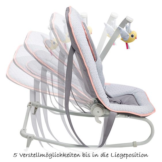 Babymoov Baby-Wippe Graphic - Apricot