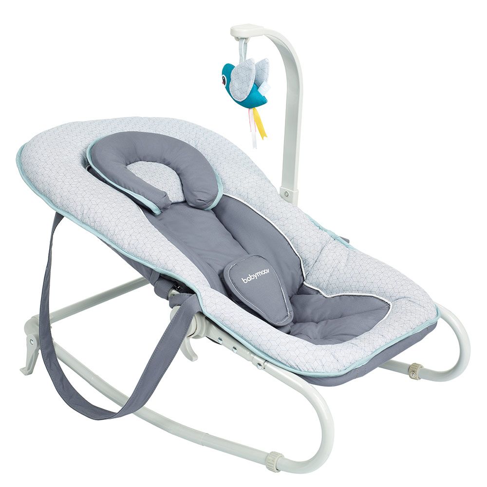 Babymoov Baby-Wippe Graphic - Blue