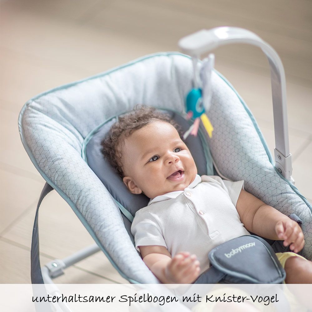 Babymoov Baby-Wippe Graphic - Blue