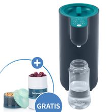 Babyflaschenzubereiter Milky Now + Gratis Milchpulverportionierer - Arctic Blue