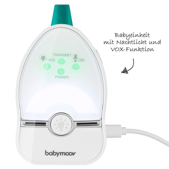 Babymoov Babyphone Easy Care - Digital Green