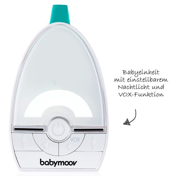 Babymoov Baby Monitor Expert Care A014303 - Verde digitale