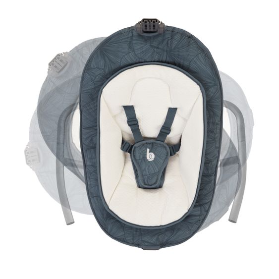 Babymoov Babyschaukel Swoon Motion - Blue Petal