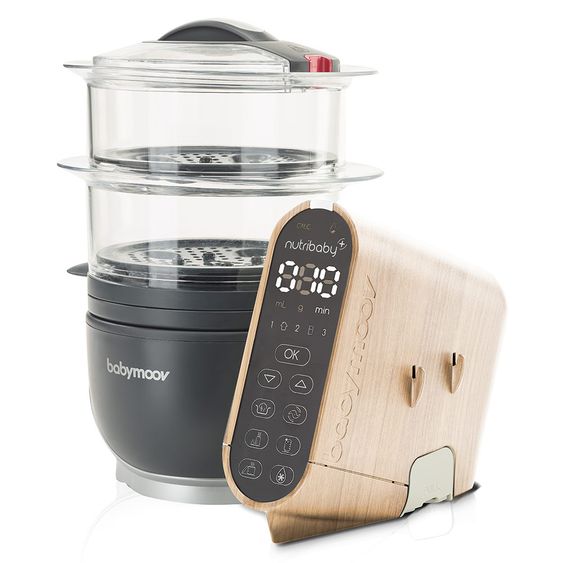 Babymoov Displaygehäuse für Nutribaby Plus - Holz-Effekt