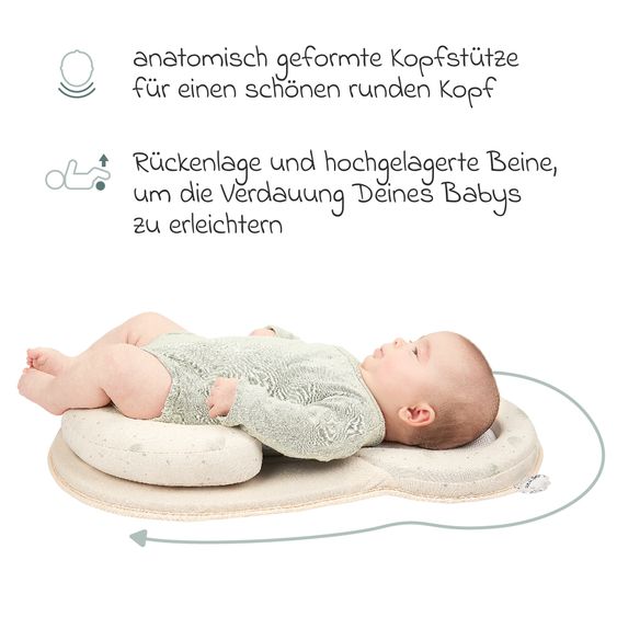 Babymoov Ergonomische Babystütze Cosydream Fresh - Mineral Beige